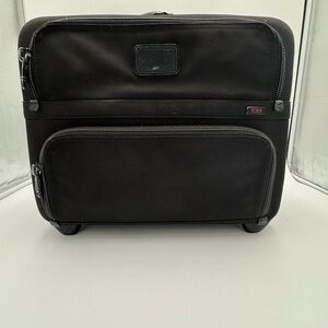 Tumi Alpha 26124DH Rolling Carry On Luggage , Laptop Briefcase Ballistic